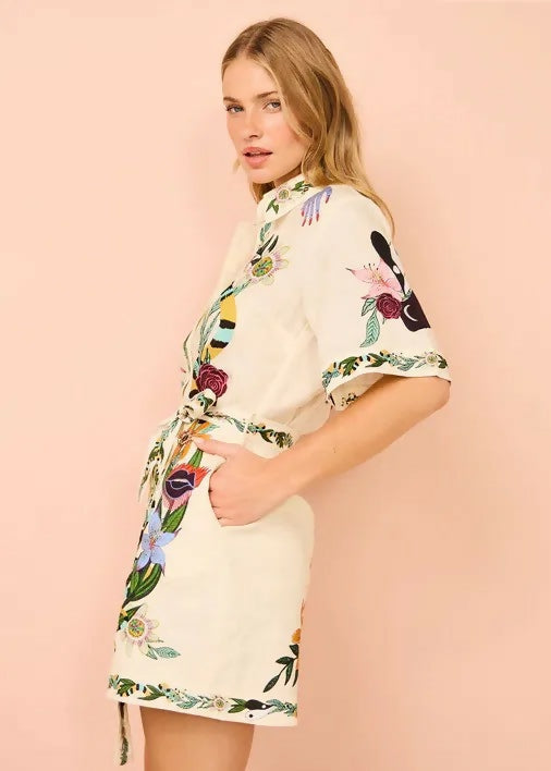Alemais Meagan Mini Dress Print - Dresses