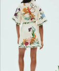 Curated Collection - Alemais Meagan Mini Shirt Dress