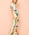 Alemais Meagan Silk Pant And Shirt Set Multi Print Size 14 - 14 / Print - Dresses
