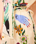 Alemais Meagan Silk Pant And Shirt Set Multi Print Size 14 - 14 / Print - Dresses