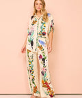 ALEMAIS - ALEMAIS Meagan Silk Shirt and Pants