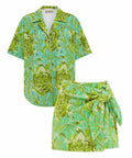 ALEMAIS - Alemais Melody Shirt and Sarong Skirt Set