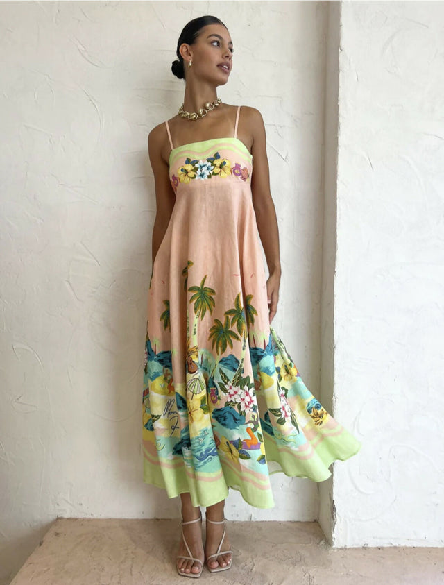 Alemais Mermaid Point Sundress - Dresses