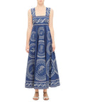 Alemais Oceane Summer Dress Blue Print Size 10 - 10 / Blue - Dresses