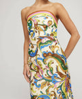 ALEMAIS - Alemais Ozma Bodice Dress in Cream Multi