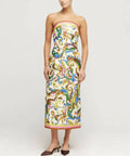 ALEMAIS - Alemais Ozma Bodice Dress in Cream Multi