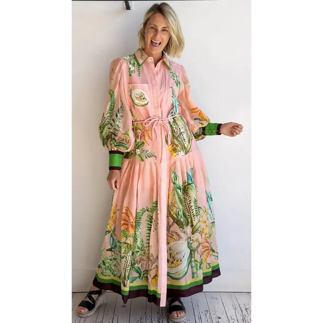 Alemais Papaya Shirtdress Pink Size 12 - 12 / Pink - Dresses