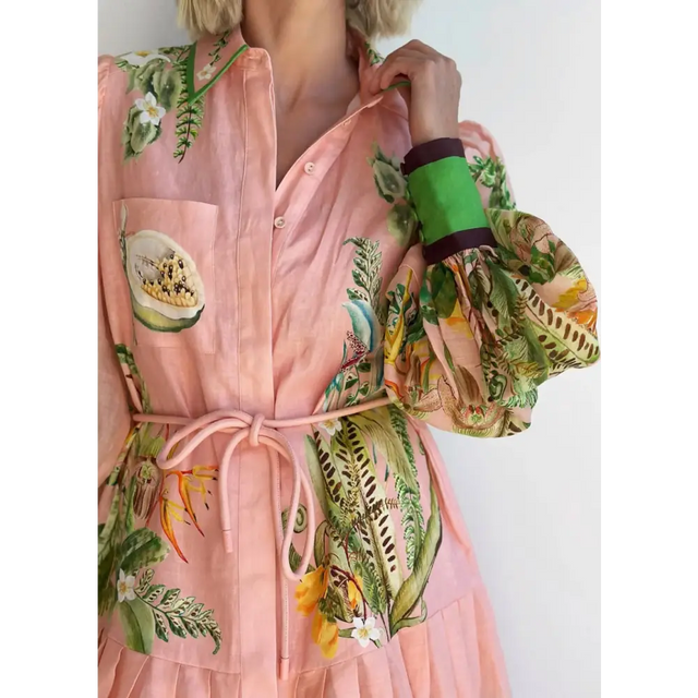 Alemais Papaya Shirtdress Pink Size 12 - 12 / Pink - Dresses