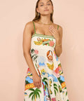 Alemais Paradiso Linen Sundress - Dresses