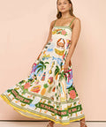 Alemais Paradiso Linen Sundress - Dresses