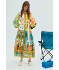 Alemais Paradiso Midi Shirtdress Multi Print - 10 / Print - Dresses
