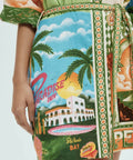 Alemais Paradiso Mini Dress - 8 / Print - Dresses