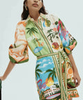 Alemais Paradiso Mini Dress - 8 / Print - Dresses