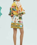 Alemais Paradiso Mini Dress - 8 / Print - Dresses