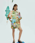 Alemais Paradiso Mini Dress - 8 / Print - Dresses