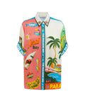 ALEMAIS - Alemais Paradiso Printed Silk Satin Shirt and Pant Set