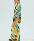 ALEMAIS - Alemais Paradiso Printed Silk Satin Shirt and Pant Set