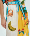 ALEMAIS - Alemais Paradiso Printed Silk Satin Shirt and Pant Set