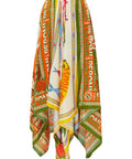 Alemais Paradiso Scarf Skirt Multi Size AU 16 - 16 / Multi - Skirts
