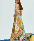 Alemais Paradiso Scarf Skirt Multi Size AU 16 - 16 / Multi - Skirts