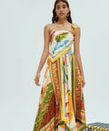 Alemais Paradiso Scarf Skirt Multi Size AU 16 - 16 / Multi - Skirts