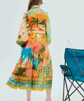Alemais Paradiso Shirtdress in Multi - 12 / Print - Dresses