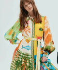 Alemais Paradiso Shirtdress in Multi - 12 / Print - Dresses