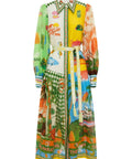 Alemais Paradiso Shirtdress in Multi - 12 / Print - Dresses