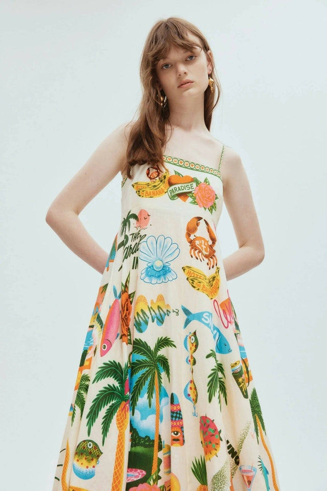 ALEMAIS - Alemais Paradiso Sundress
