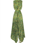 Alemais Phyllis Twist Front Pleated Midi Dress Green Size AU 8 - 8 / Green - Dresses