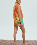 Alemais Piato Mini Dress - Orange / 8 - Dresses