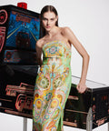 Alemais Pinball Bodice Dress Print Size 8 - Dresses