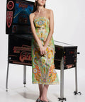 Alemais Pinball Bodice Midi Dress Multi Size AU 16 - 16 / Multi - Dresses