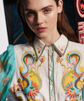 Alemais Pinball Shirtdress Multi Size 14 - 14 / Print - Dresses
