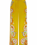 Alemais Pinball Silk Shirt and Pants Yellow Multi Size AU 16 - 16 / Print - Outfit Sets