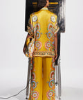 Alemais Pinball Silk Shirt and Pants Yellow Multi Size AU 16 - 16 / Print - Outfit Sets