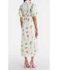 Alemais Play Embroidered Shirtdress in White Size 10 - 10 / Multi - Dresses