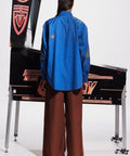 Alemais Players Embroidered Shirt Blue and Pants 16 - 16 / Blue - Outfit Sets