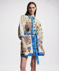 Alemais Players Mini Dress - 10 / Print - Dresses