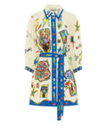 Alemais Players Mini Dress Print - Dresses