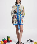 Alemais Players Mini Dress Print - Dresses