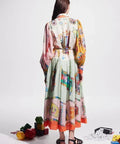 Alemais Players Shirt Midi Dress Multi Size 14 - 14 / Multi - Dresses