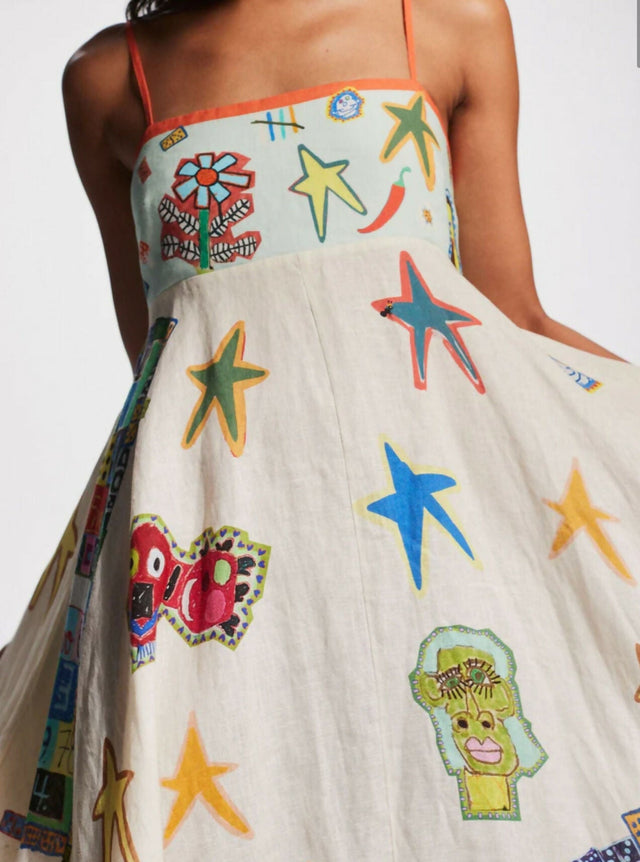 Alemais Players Sundress Print Size 14 16 - Dresses