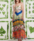 Alemais Players Tiered Skirt Multi Size AU 16 - 16 / Multi - Skirts