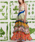 Alemais Players Tiered Skirt Multi Size AU 16 - 16 / Multi - Skirts