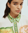 Alemais Porcelain Shirt and Short Set Multi Print Size 16 - 16 / Multi - Outfit Sets