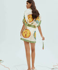 Alemais Porcelain Silk Shirt and Shorts - 8 / Print - Outfit Sets