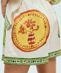 Alemais Porcelain Silk Shirt and Shorts - 8 / Print - Outfit Sets