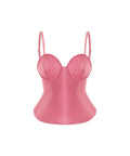 Alemais Priscilla Corset Top Pink Size 12 - 12 / Pink - Shirts & Tops