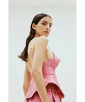 Alemais Priscilla Corset Top Pink Size 12 - 12 / Pink - Shirts & Tops